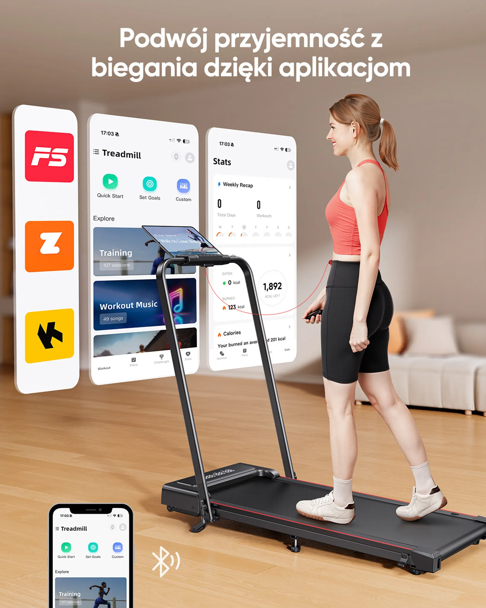 Wypożycz Bieżnie Lite