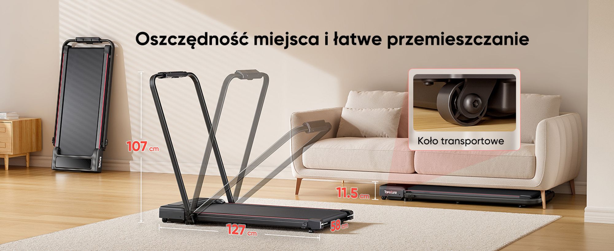 Wypożycz Bieżnie Lite